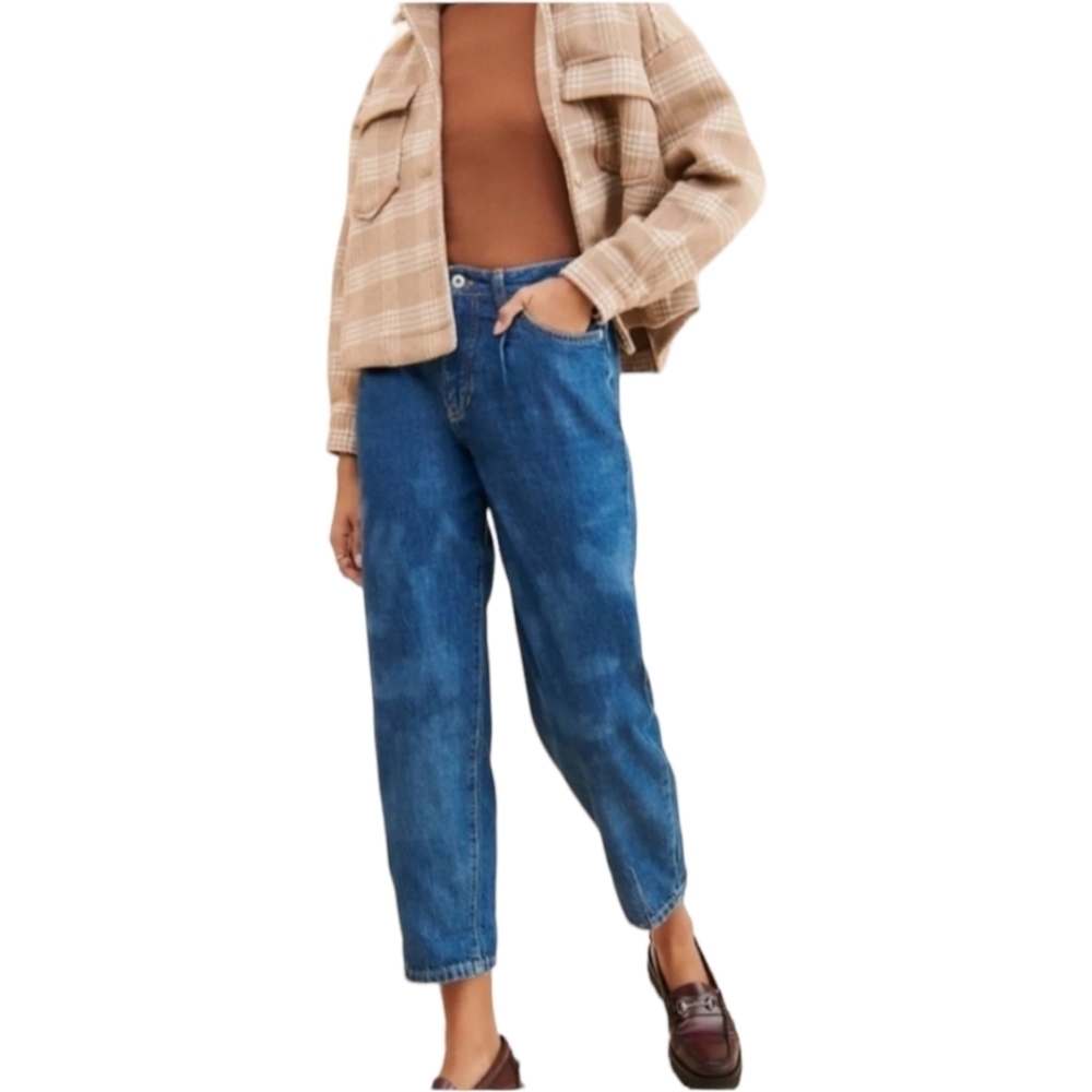 Pilcro The Breaker Relaxed Tapered Leg Jeans Size 27